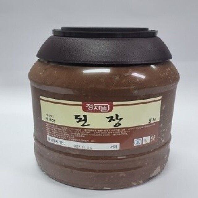 원주 정지뜰 전통 고추장,정지뜰 한식된장5kg
